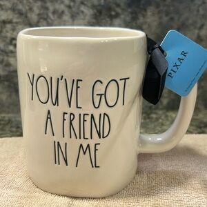 NWT Rae Dunn x Disney Pixar “You’ve Got a Friend in Me” 16 oz Mug
